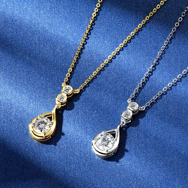The Emily Celeste Drop Necklace