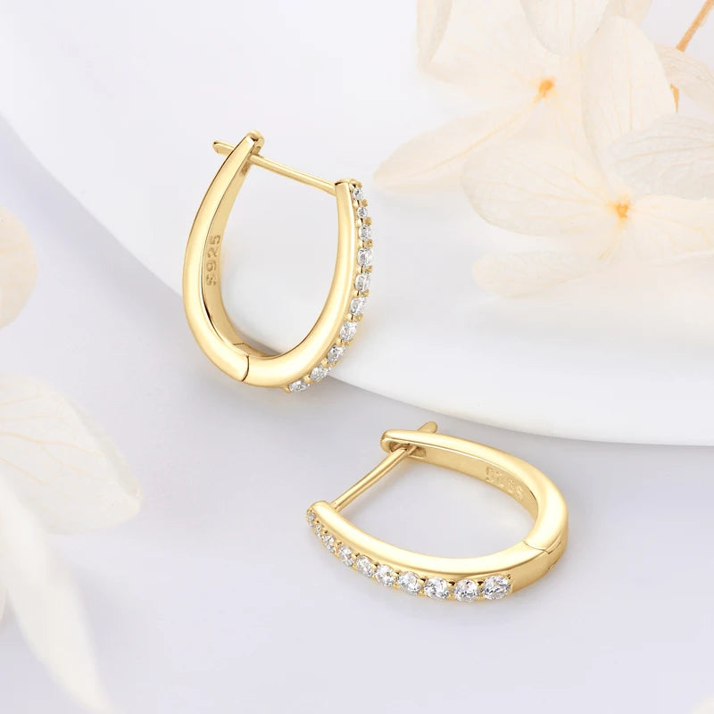 The Emily Eternal Hoop Spark Earrings