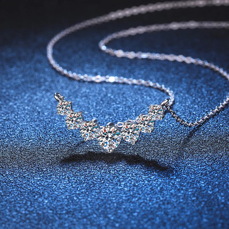 The Emily Eternal White Gold Necklace