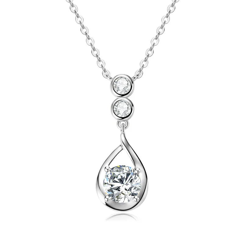 The Emily Celeste Drop Necklace