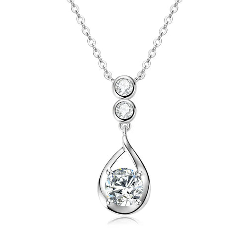 The Emily Celeste Drop Necklace