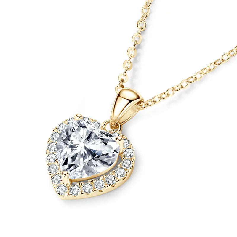 The Emily Eternal Heart 2ct Necklace