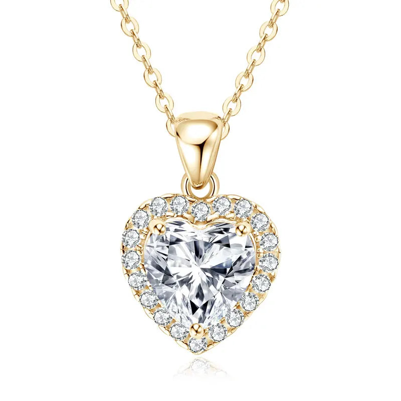 The Emily Eternal Heart 2ct Necklace