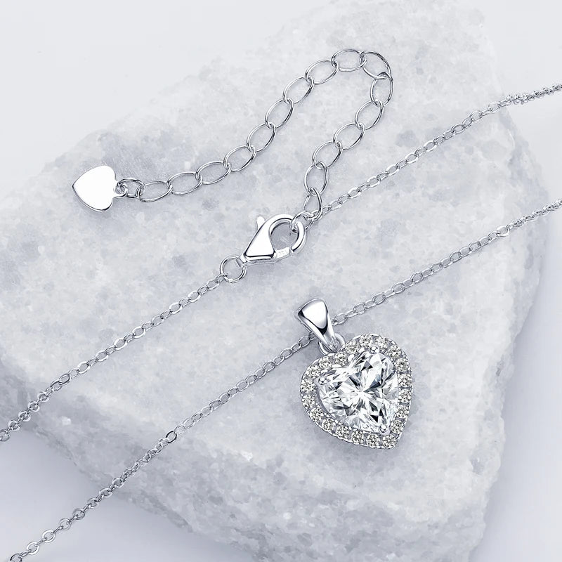 The Emily Eternal Heart 2ct Necklace