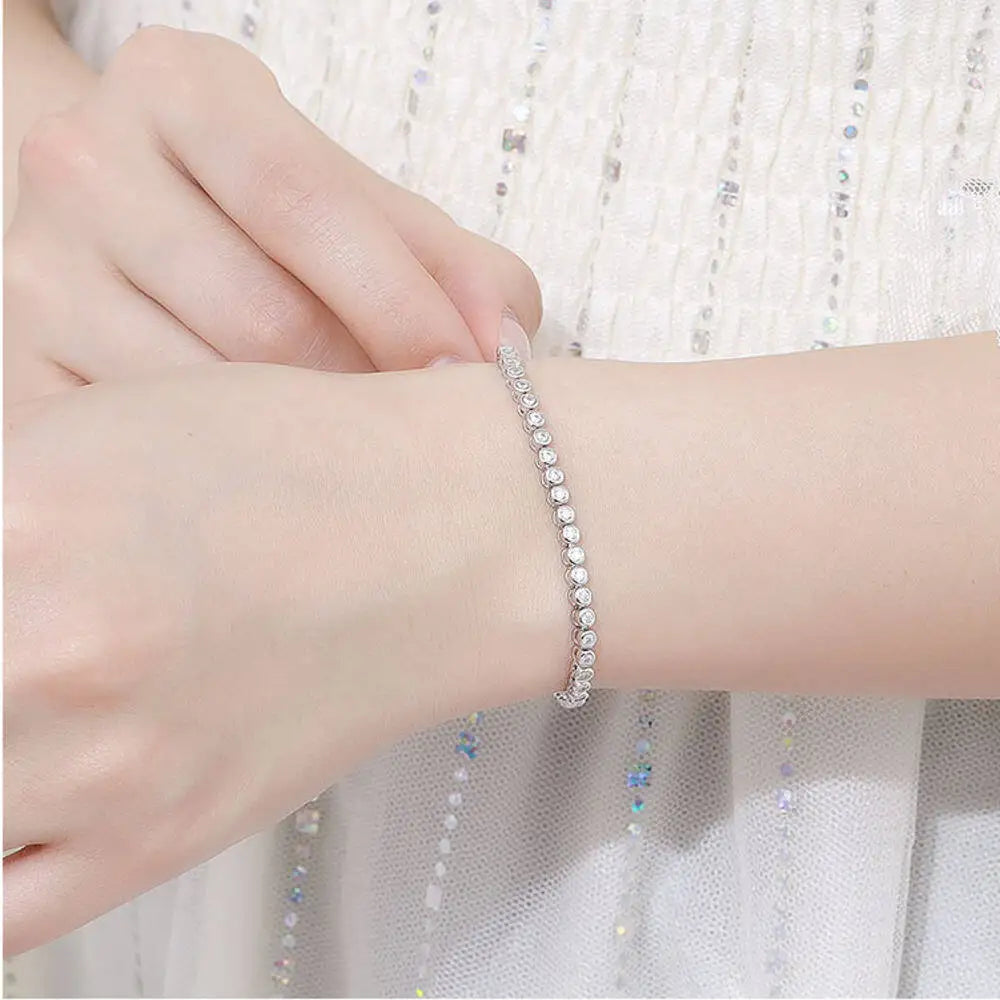 The Emily Royale Tennis Bracelet