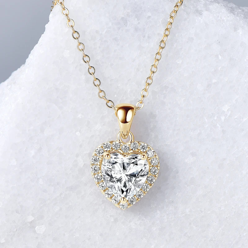 The Emily Eternal Heart 2ct Necklace