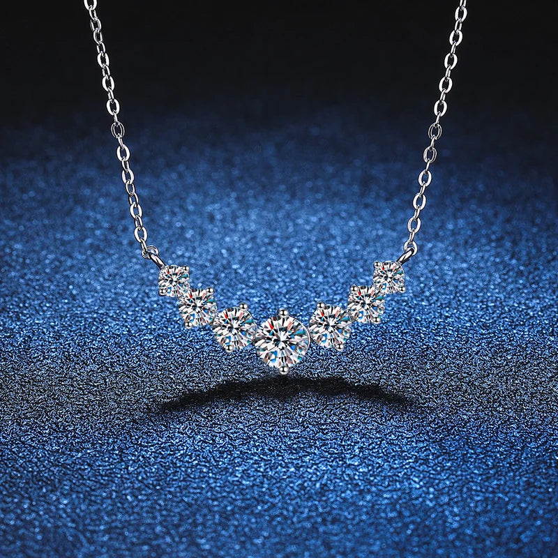 The Emily Eternal White Gold Necklace