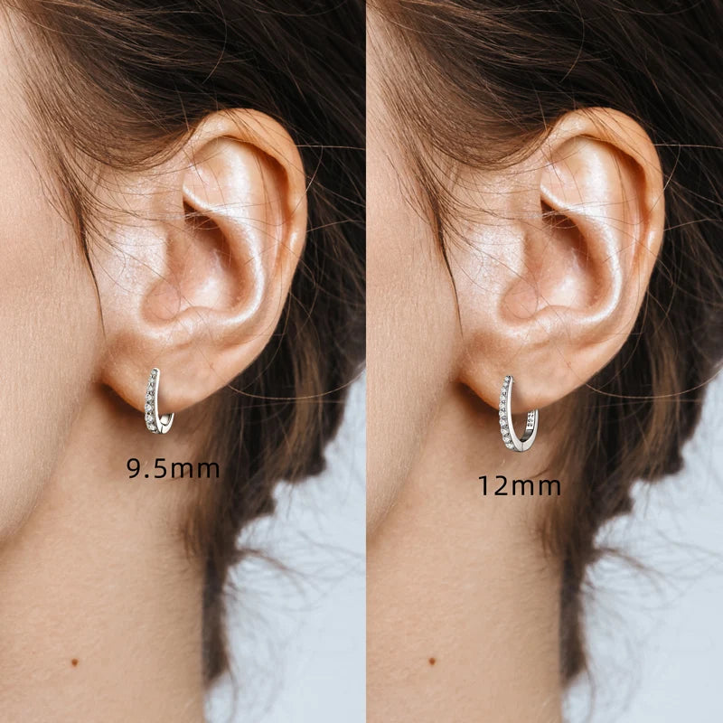 The Emily Eternal Hoop Spark Earrings