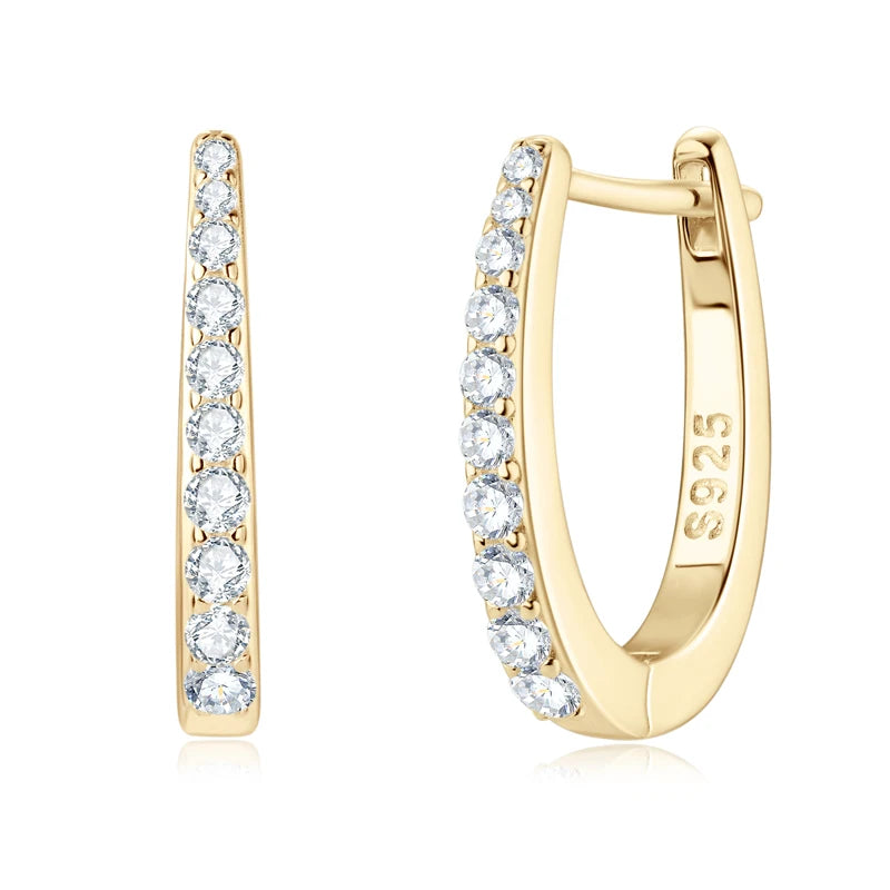 The Emily Eternal Hoop Spark Earrings