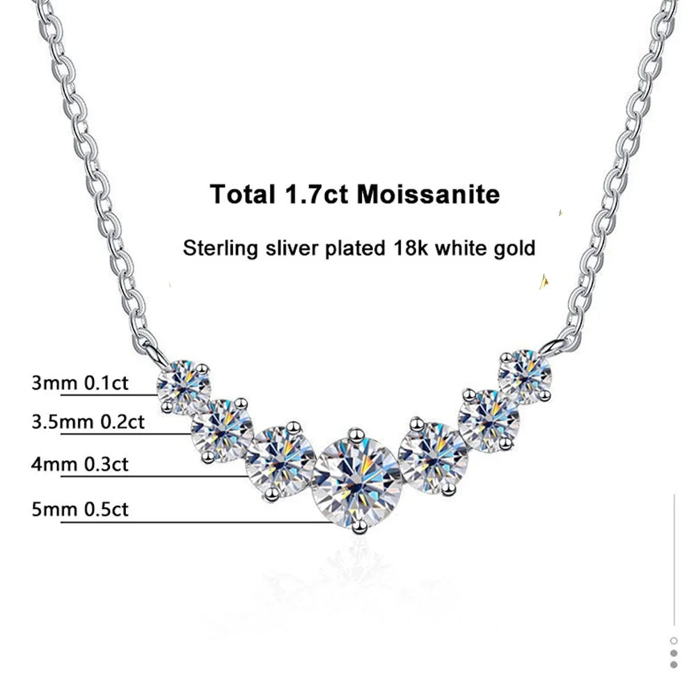 The Emily Eternal White Gold Necklace