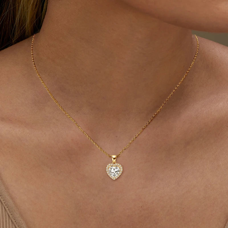 The Emily Eternal Heart 2ct Necklace