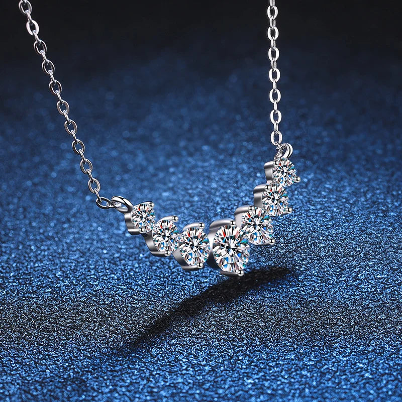 The Emily Eternal White Gold Necklace