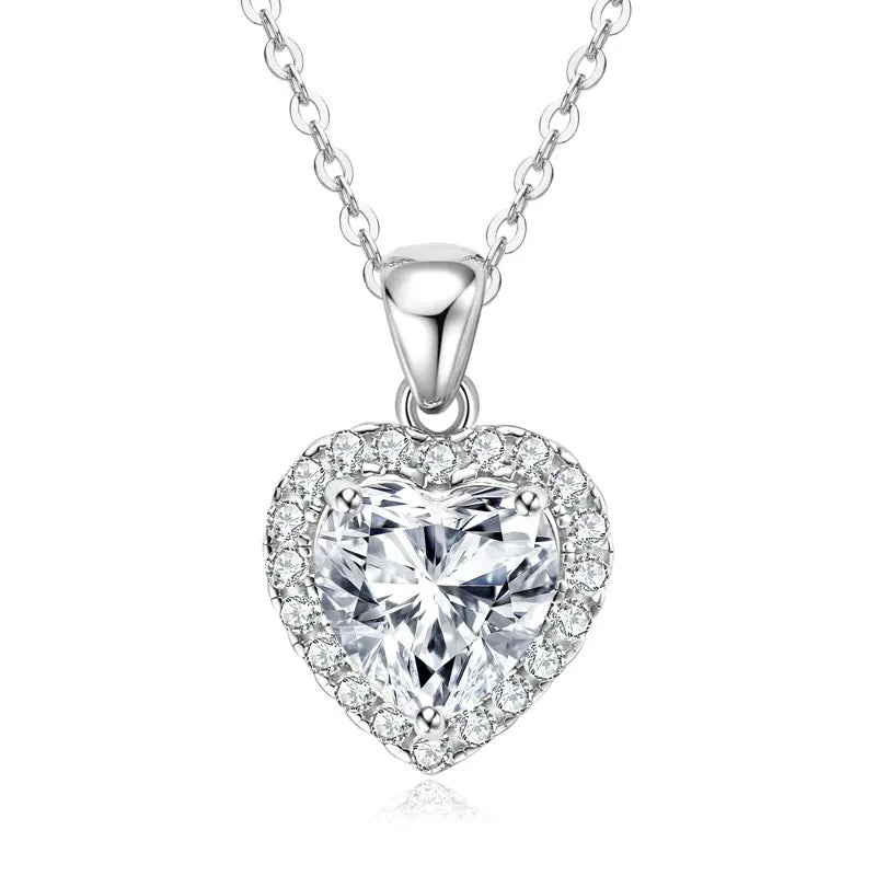 The Emily Eternal Heart 2ct Necklace