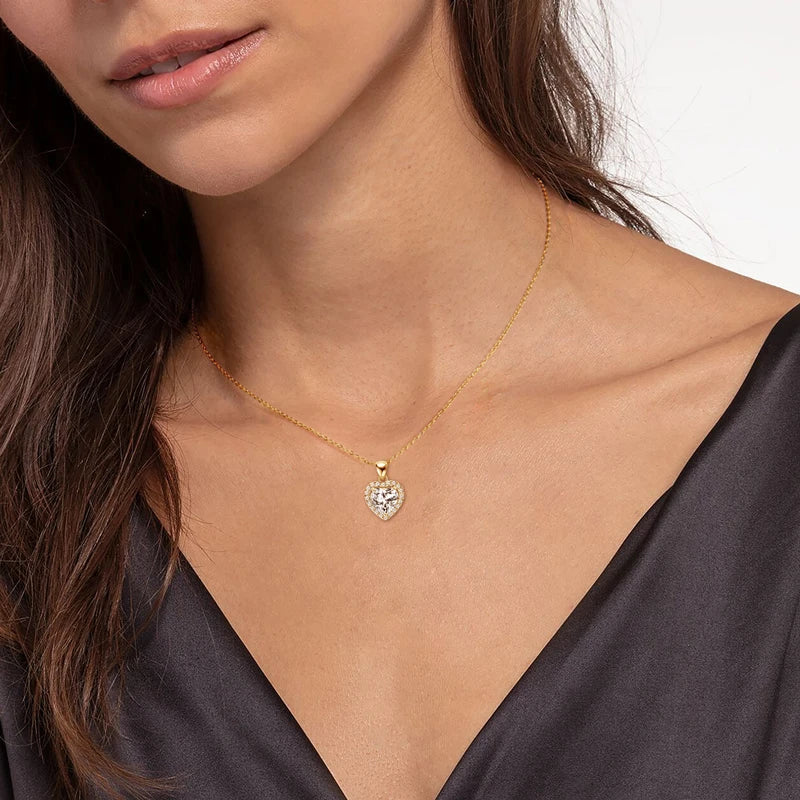 The Emily Eternal Heart 2ct Necklace