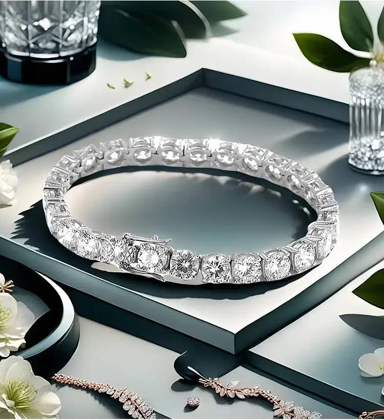 The Emily Royale Tennis Bracelet