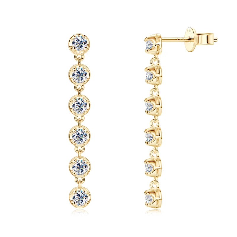 The Emily Celeste Tassel Spark Studs