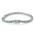 The Emily Sapphire Light Tennis Bracelet-unisex