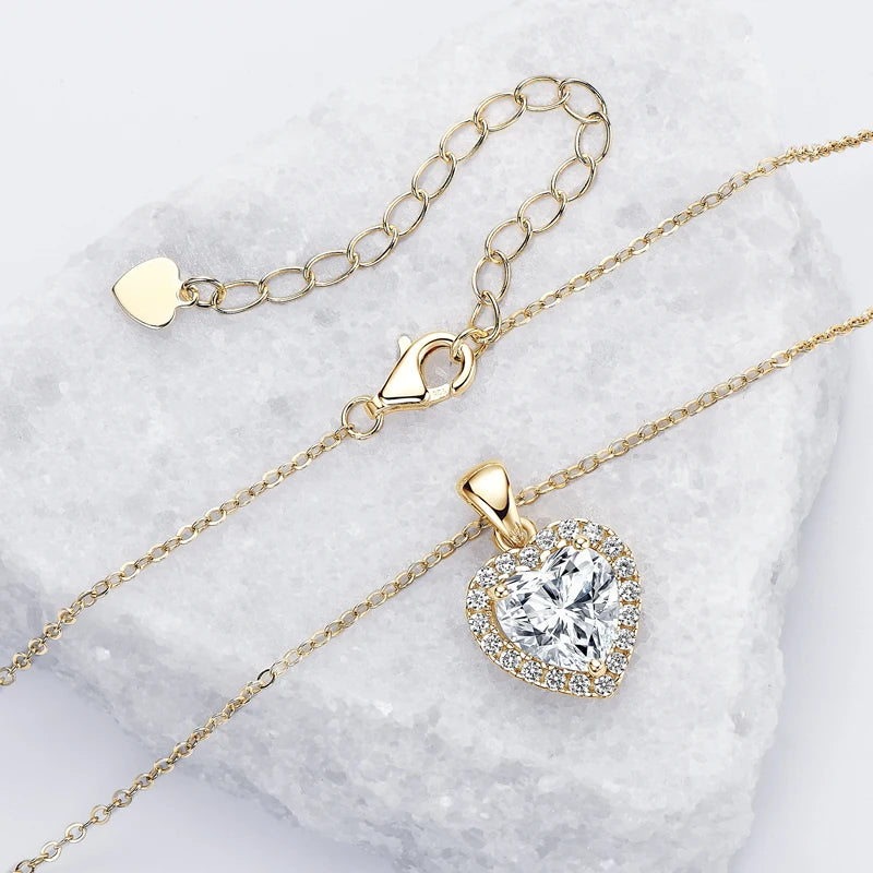 The Emily Eternal Heart 2ct Necklace