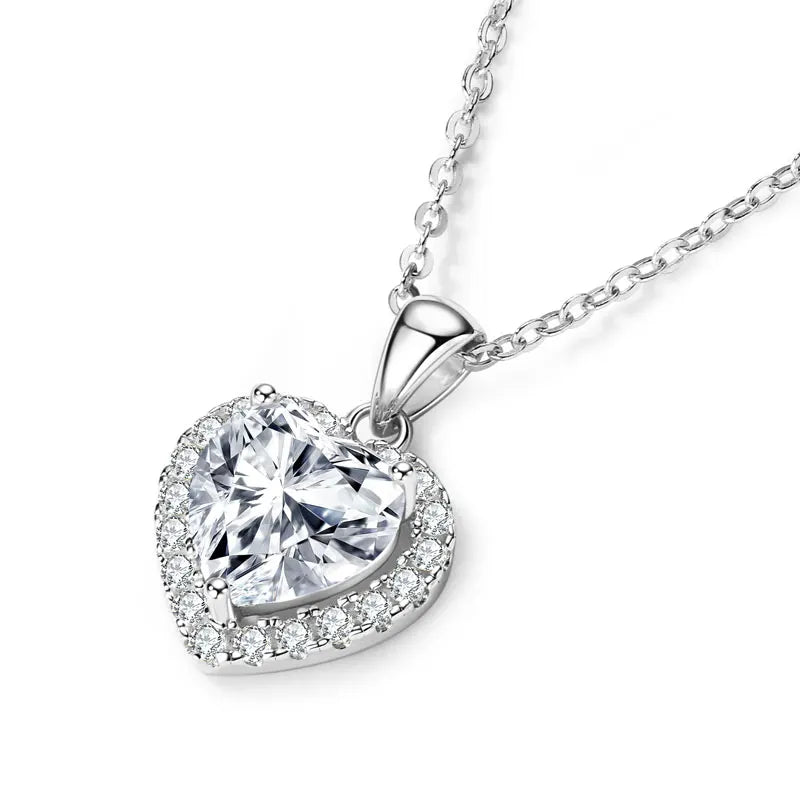 The Emily Eternal Heart 2ct Necklace